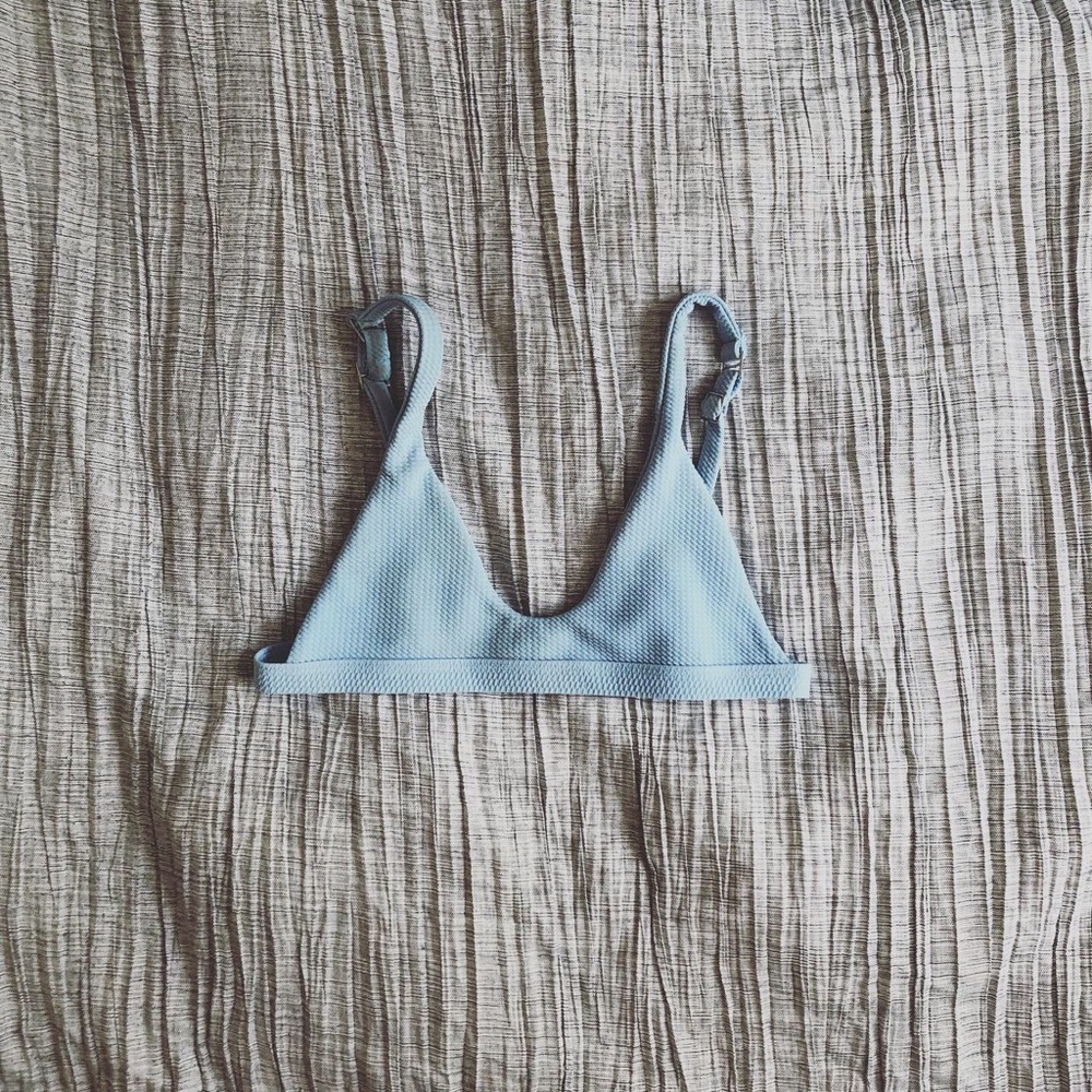 Baby Blue Swim Top🦋